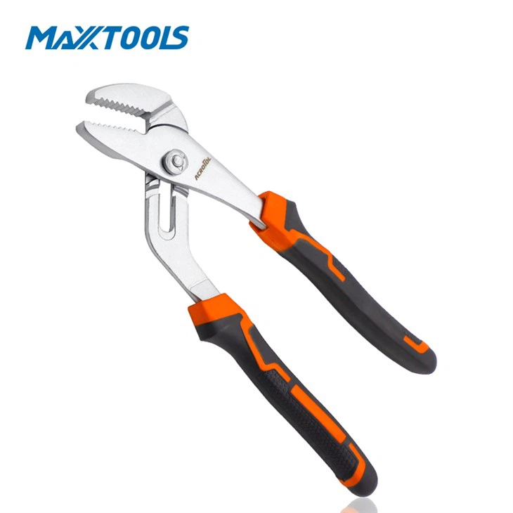 2 रंगीन सॉफ्ट किंग कांग ग्रिप के साथ वॉटरपंप प्लायर